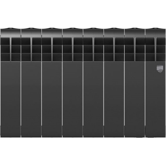 Радиатор Royal Thermo Biliner 350 Noire Sable 640х430 мм (8 секций) - фото 2