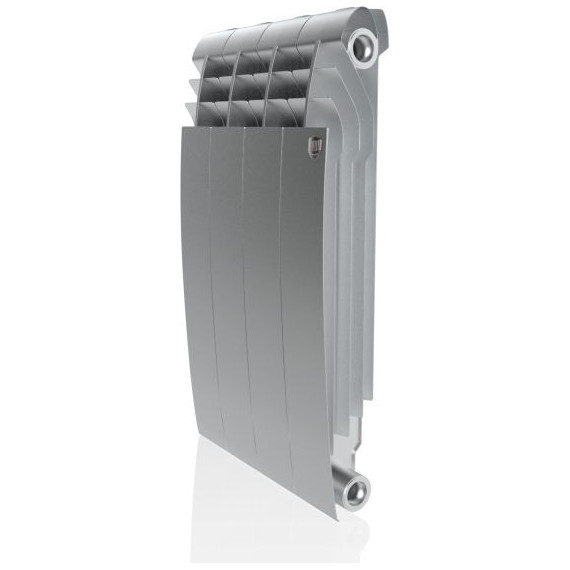 Радиатор Royal Thermo BiLiner 500 Silver Satin 320х570 мм (4 секции) - фото 