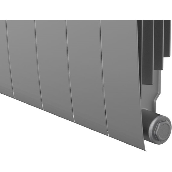 Радиатор Royal Thermo BiLiner 500 Silver Satin 960х570 мм (12 секций) - фото 3