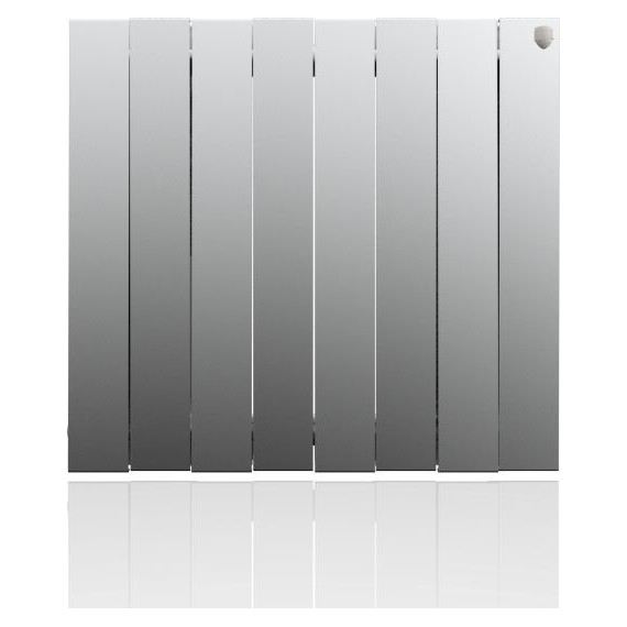 Радиатор Royal Thermo Piano Forte 500 Silver Satin 640х590 мм (8 секций) - фото 2