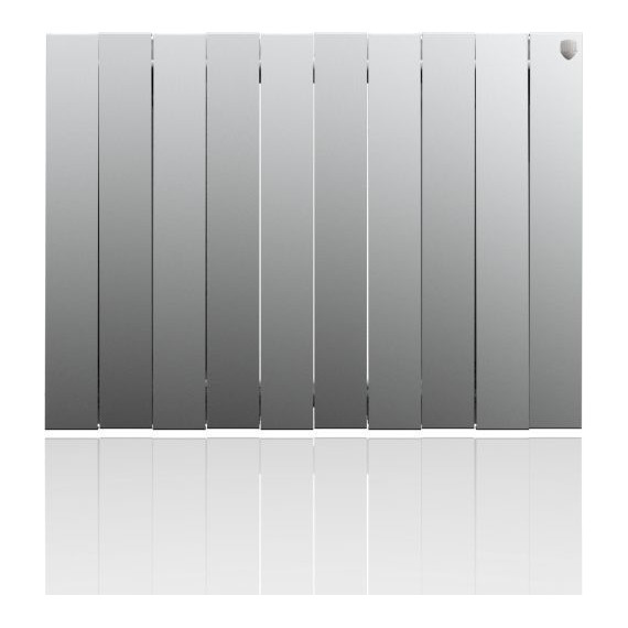 Радиатор Royal Thermo Piano Forte 500 Silver Satin 800х590 мм (10 секций) - фото 2