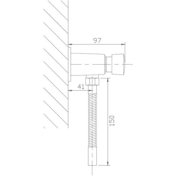 Смывное устройство для писсуара Haiba HB33001 - фото 2