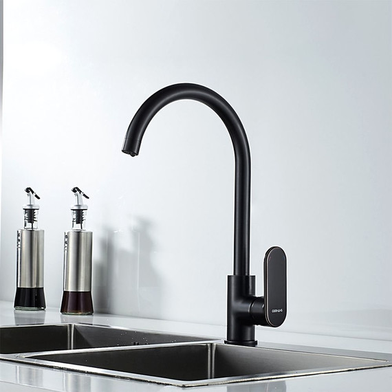 Смеситель для кухни Gerhans K14022T, черная бронза, Цвет производителя: бронза - фото 8