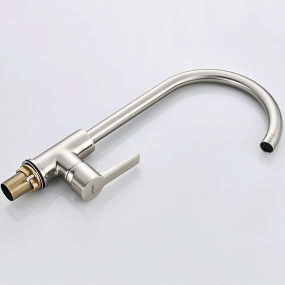 Смеситель для кухни Gerhans K14084A, сатин - фото 4