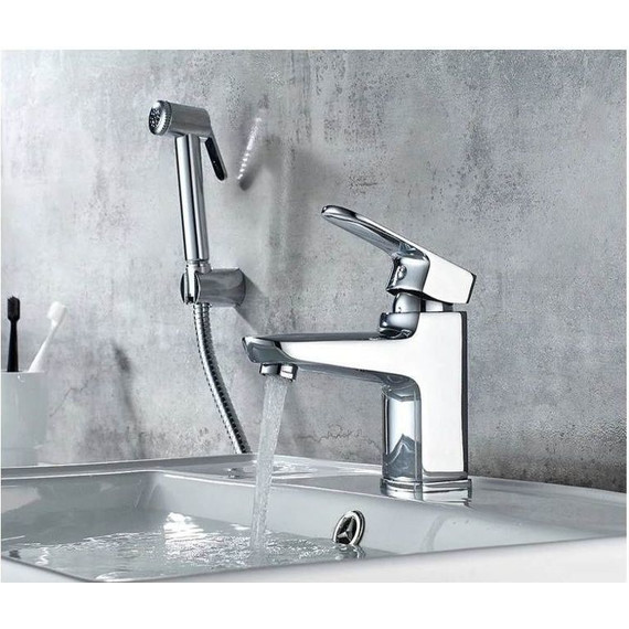 Смеситель для раковины с лейкой для биде Ledeme L1254 - фото 2