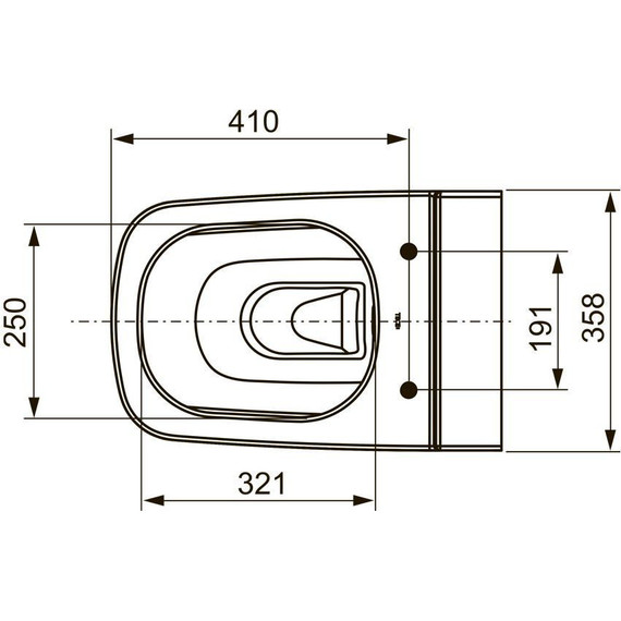 Унитаз подвесной безободковый TECEone 9700204 - фото 9