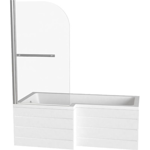 Ванна акриловая Bas Эсте 170х85 см L - фото 4