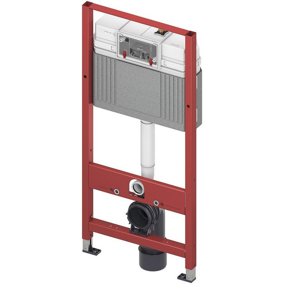 Инсталляция для подвесного унитаза TECEbase 2.0 9400405 (кнопка хром глянцевый) - фото 6