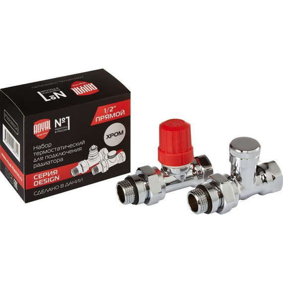 Вентиль термостатический прямой Royal Thermo 1/2 RTE 07.0013 CH - фото 4