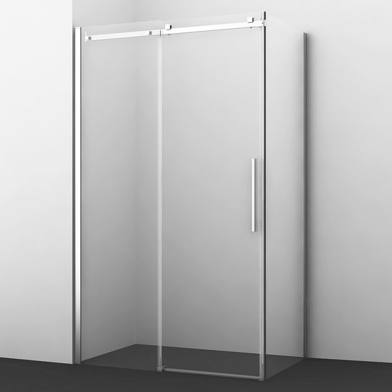 Душевое ограждение WasserKraft Alme 140x90 см 15R36 (стекло 8 мм), хром/прозрачное - фото 