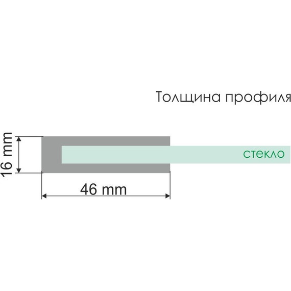 Душевое ограждение WasserKraft Alme 140x90 см 15R36 (стекло 8 мм), хром/прозрачное - фото 12