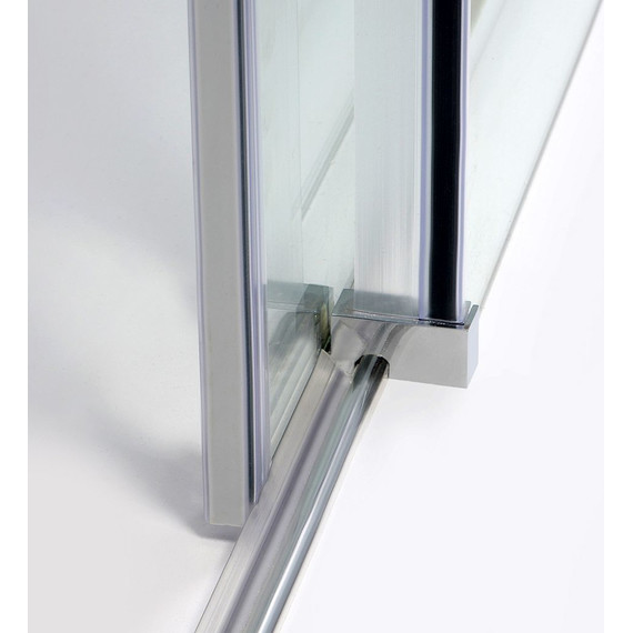 Душевое ограждение WasserKraft Alme 140x100 см 15R37 (стекло 8 мм), хром/прозрачное - фото 10