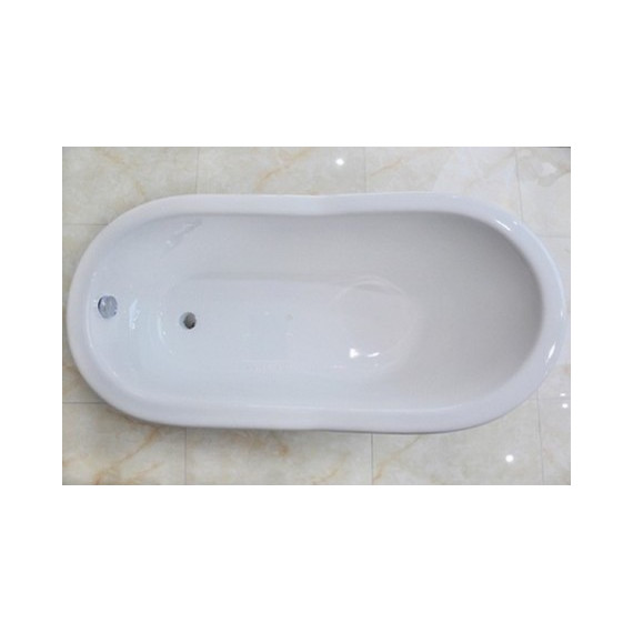 Ванна отдельностоящая Magliezza Gracia BR 170x76 см, черный (ножки бронза) - фото 4