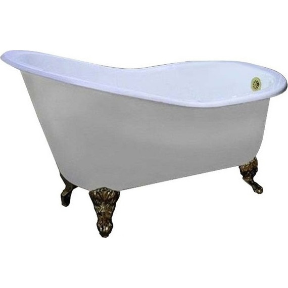 Ванна отдельностоящая Magliezza Beatrice BR 153x76 см (ножки бронза) - фото 