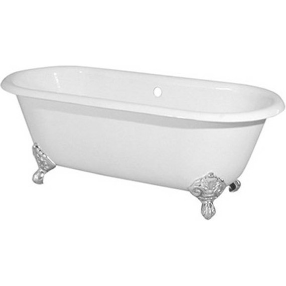 Ванна отдельностоящая Magliezza Patricia CR 168x76 см (ножки хром) - фото 2