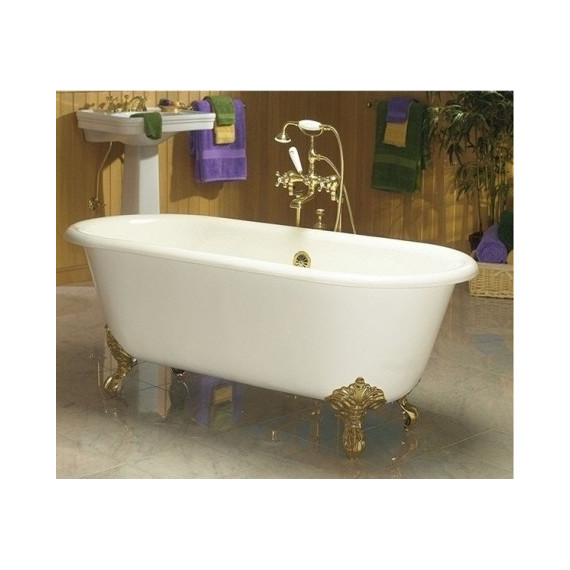 Ванна отдельностоящая Magliezza Patricia DO 168x76 см (ножки золото) - фото 2