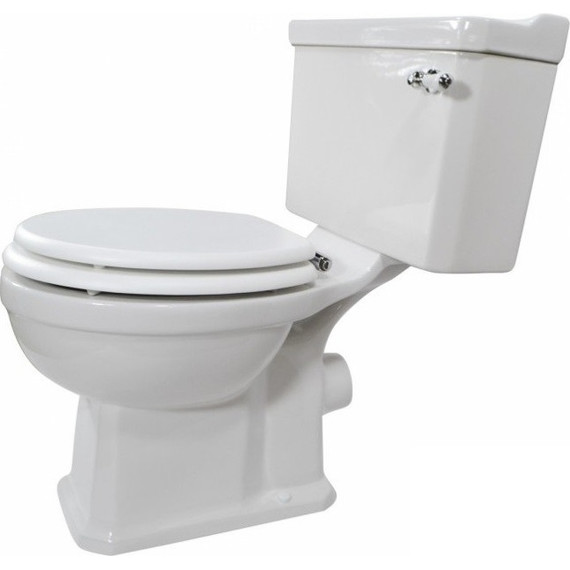 Унитаз-компакт Magliezza Retro 7011 (механизм слива хром) - фото 7