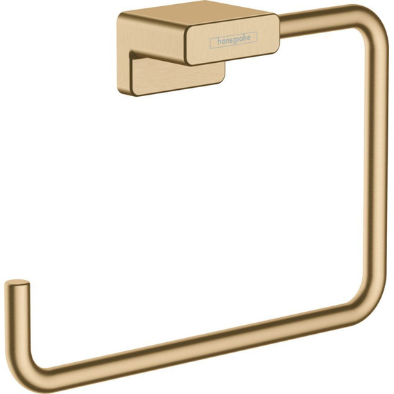 Кольцо для полотенца Hansgrohe AddStoris 41754140, шлифованная бронза - фото 