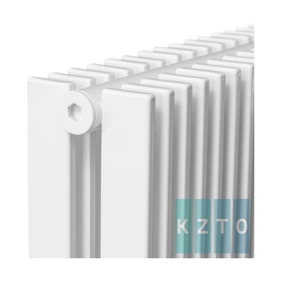 Вертикальный радиатор KZTO Параллели В 1-1500-15 380х1530 мм (15 секций) - фото 9