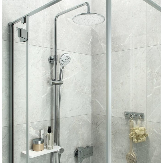 Душевая стойка Iddis Ray RAYSW3Fi76, хром/белый - фото 2