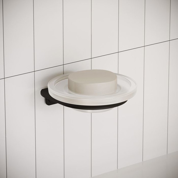 Мыльница Iddis Noa NOABLG0i42, цвет чёрный матовый - фото 2