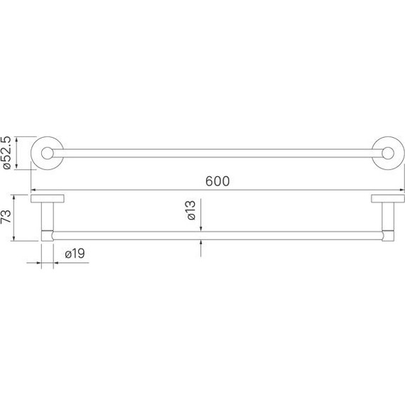 Полотенцедержатель Iddis Sena SENSS10i49 - фото 4