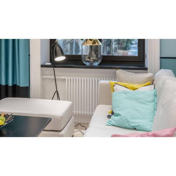 Вертикальный радиатор KZTO Гармония А25 1-1750-14 560х1780 мм (14 секций) - фото 4