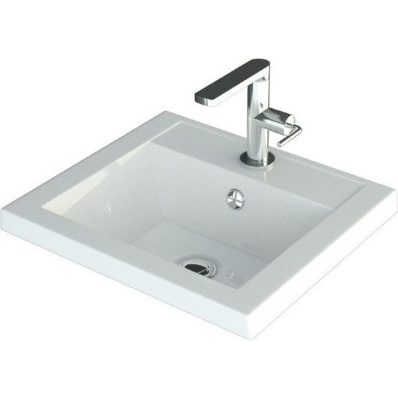 Тумба подвесная с раковиной Art&Max Family-400-2C-SO-PB 40 см, сканди - фото 4