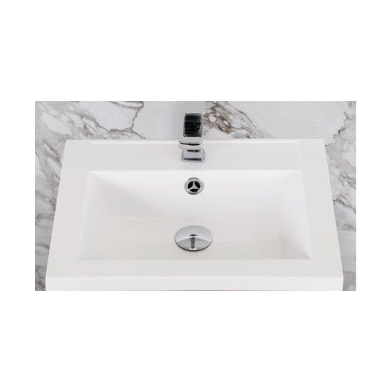 Тумба подвесная с раковиной Art&Max Family-400-2C-SO-PB 40 см, сканди - фото 5