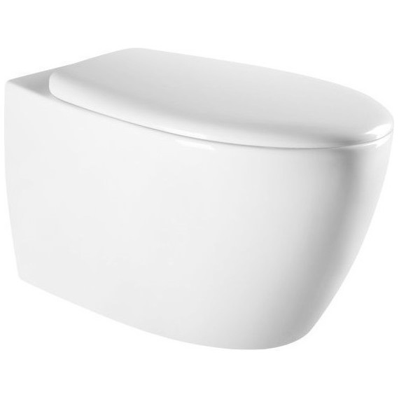 Унитаз подвесной безободковый Art&Max Imola AM217CHR - фото 