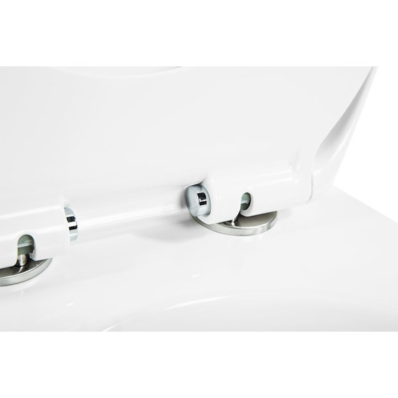 Унитаз подвесной безободковый Art&Max Imola AM217CHR - фото 3