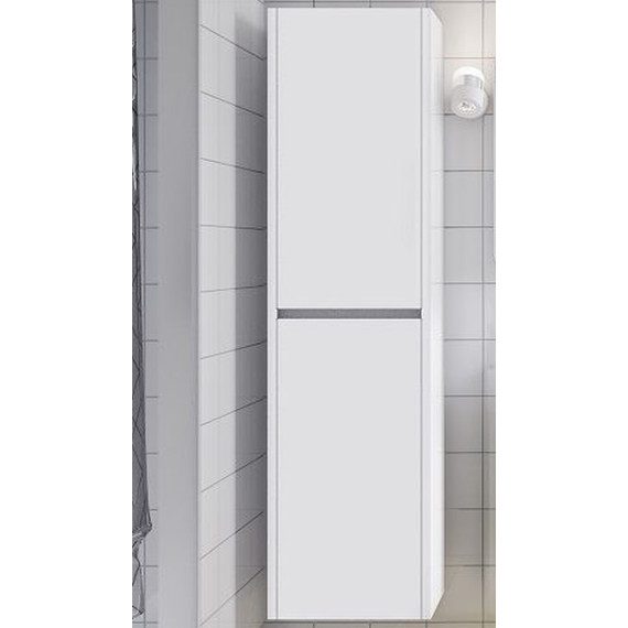 Пенал подвесной Art&Max Family-1500-2A-SO-BL 40 см, белый глянец - фото 