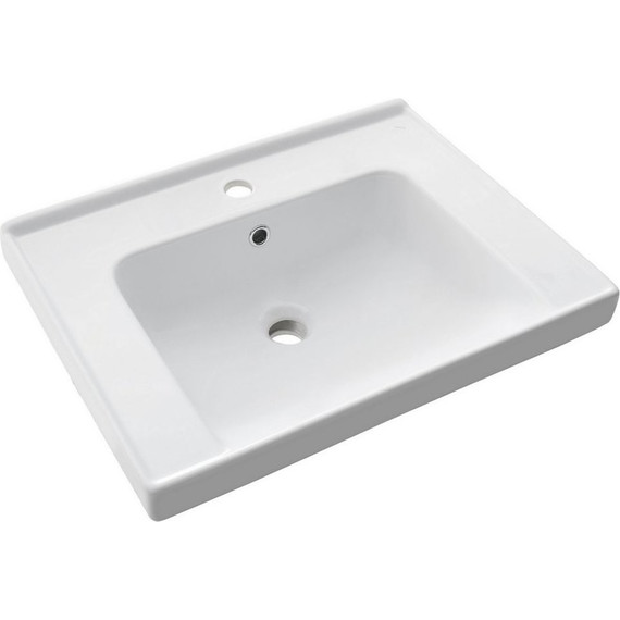 Тумба подвесная с раковиной Art&Max AM-Techno-700-2C-SO-LS935 70 см, бетон лофт натуральный - фото 7