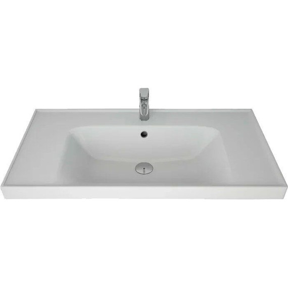 Тумба подвесная с раковиной Art&Max AM-Techno-900-2C-SO-LS935 90 см, бетон лофт натуральный - фото 7