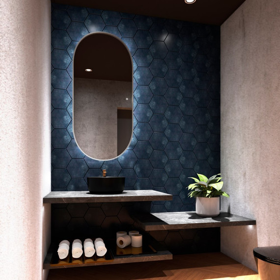 Зеркало Art&Max Bari Led 150 см AM-Bar-700-1500-DS-F-White - фото 4