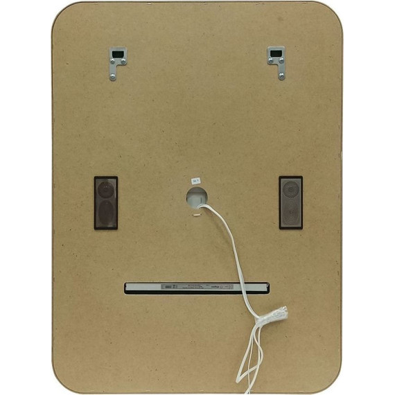 Зеркало Art&Max Genova Led 60 см AM-Gen-600-800-S-F-MFP, черный - фото 7