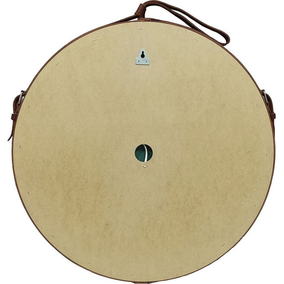 Зеркало Art&Max Milan Led 65 см AM-Mil-650-DS-F-Brown, коричневый ремень - фото 4