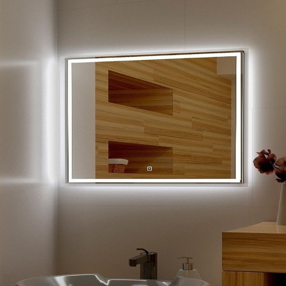 Зеркало Art&Max Monza Led 140 см AM-Mon-1400-800-DS-F - фото 