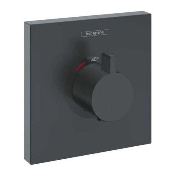 Термостат для душа Hansgrohe Shower Select 15760670, черный матовый - фото 