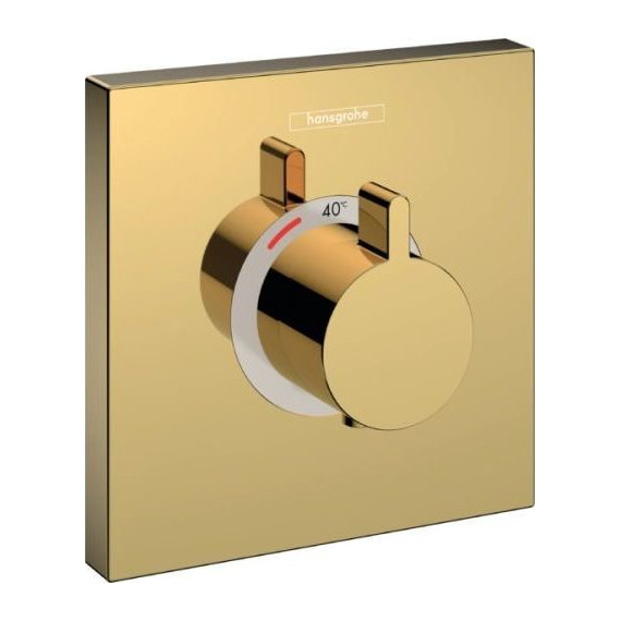 Термостат для душа Hansgrohe Shower Select 15760990, полированное золото - фото 