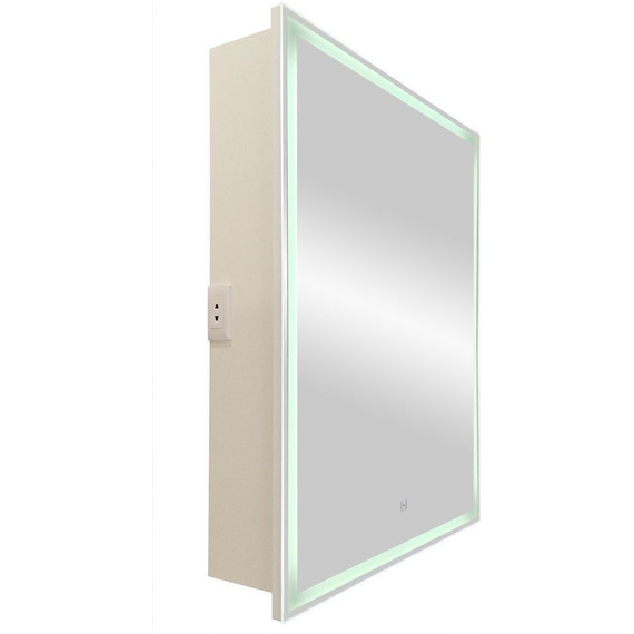 Зеркало-шкаф Art&Max Techno Led 60 см AM-Tec-600-800-1D-R-DS-F - фото 7