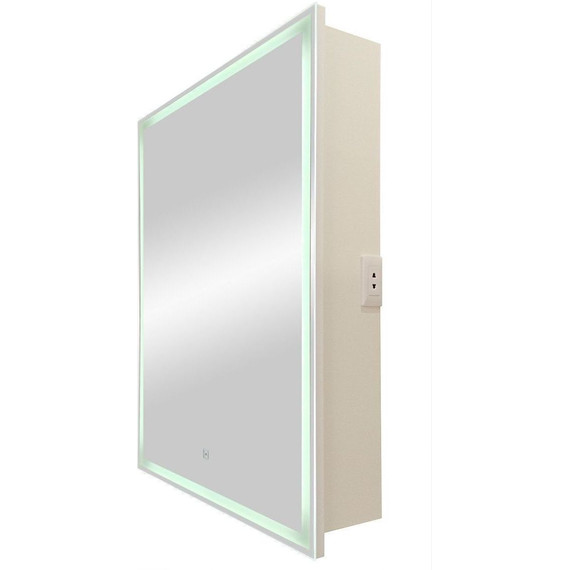 Зеркало-шкаф Art&Max Techno Led 60 см AM-Tec-600-800-1D-L-DS-F - фото 7