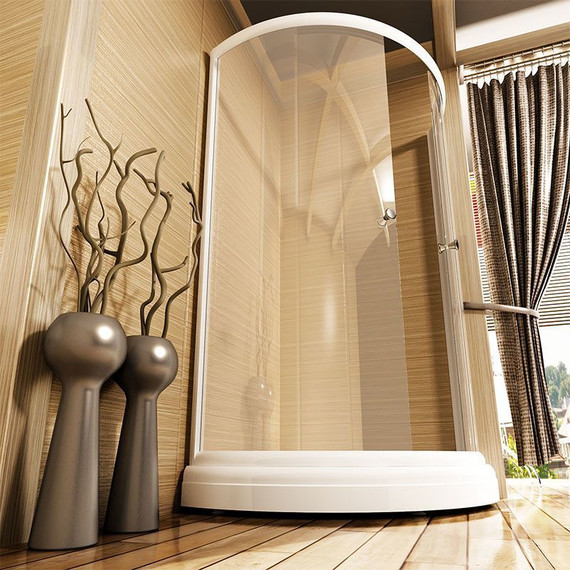 Душевое ограждение Радомир Найт 100x100 см, белый/матовое - фото 3