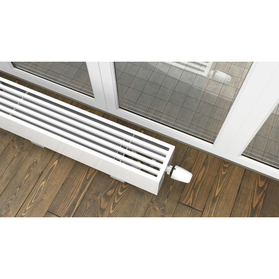 Напольный конвектор KZTO Элегант мини 4то 1400х130 мм - фото 10