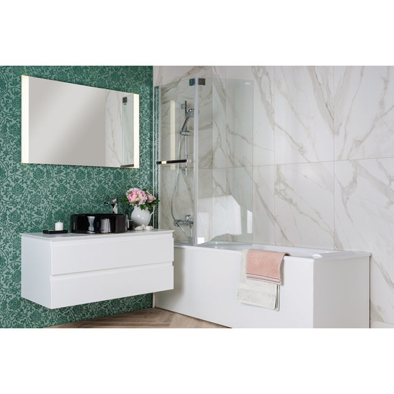 Тумба подвесная со столешницей Jacob Delafon Madeleine 103 см EB2084-J5, белый глянцевый - фото 3