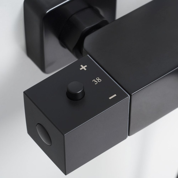 Душевая стойка с термостатом WasserKraft Thermo A29901, черный - фото 10