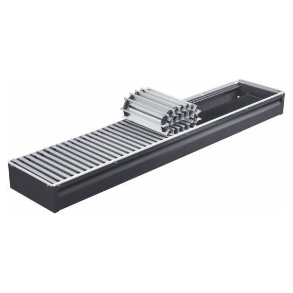 Внутрипольный конвектор KZTO Бриз 2000х300х100 мм - фото 5