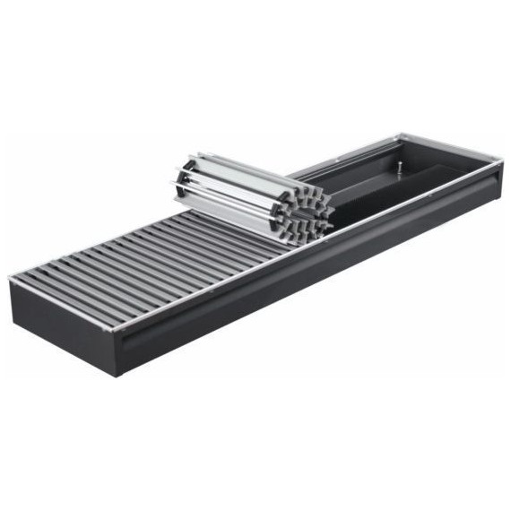 Внутрипольный конвектор KZTO Бриз 1400х260х100 мм - фото 6