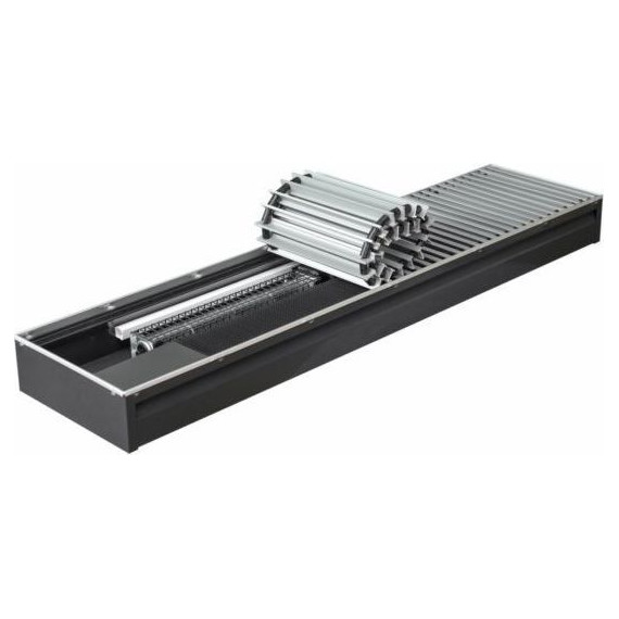 Внутрипольный конвектор KZTO Бриз В 1200х300х80 мм - фото 2