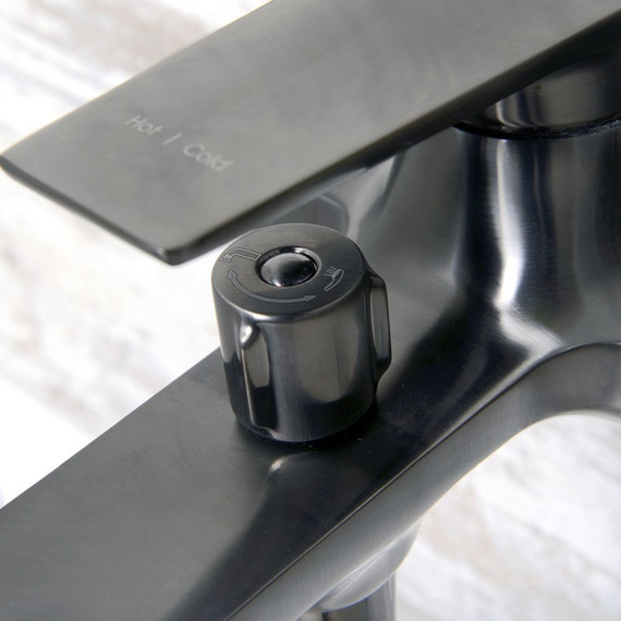 Смеситель для ванны WasserKraft Wiese 8401, оружейная сталь - фото 8